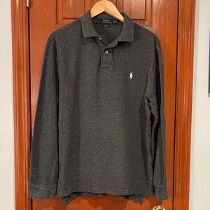 Polo by Ralph Lauren Men's Charcoal Polo Shirt